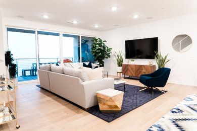 Living room - living room idea in San Diego