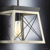 Luxury Industrial Chic Pendant Light, Berkeley Series, Charcoal