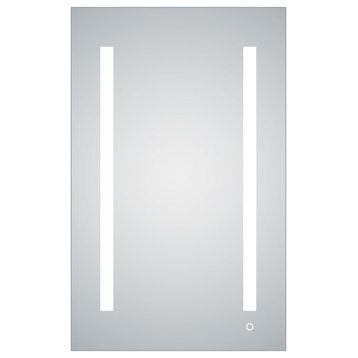 innoci-usa Thalia 22”W x 35”H Single Door Recessed Lighted Medicine Cabinet