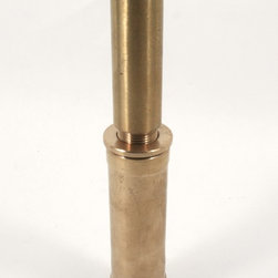 1" Brass Double-Trumpet Water Film Fountain Nozzle - Outdoor Fountain And Pond Accessories