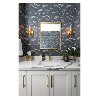 Sherman Oaks - Transitional - Powder Room - Los Angeles - by Rande ...