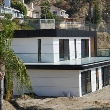 ACP / ACM Gutter Cover and Facade System by Design Build Pros, Inc. – Brockmont,