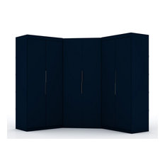 Mulberry 3.0 Sectional Corner Closet, Set of 3, Tatiana Midnight Blue