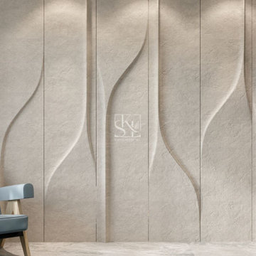 Abstract Art Wall Cladding - Stone Art By SKL