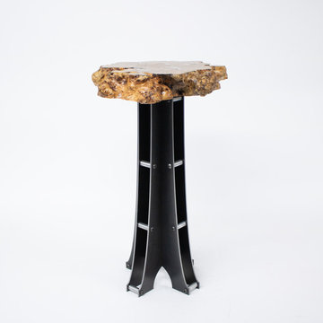 Apple Burl Cigar Table