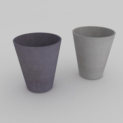concrete planters by Concrete Shop.NYC,NY - Outdoor Pots And Planters