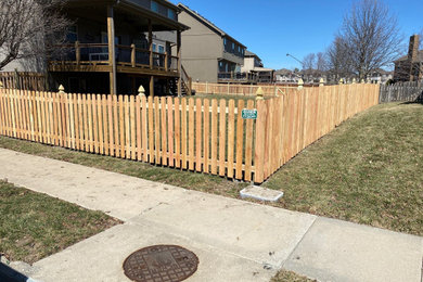 This is an example of a traditional landscaping in Kansas City.