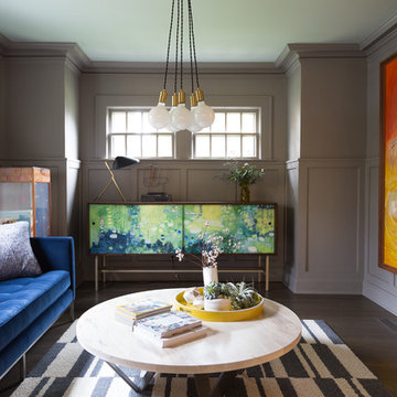 My Houzz: Happy Colors and Modern Touches in a Kansas City Home