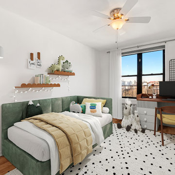 Virtual Staging Examples - Kid & Teen Bedrooms