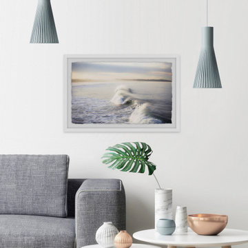 "The Break" Framed Painting Print