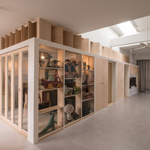 Houzz Tour: Birch Plywood Panels Shape This Wonderful Family Home