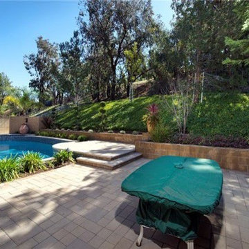Front and backyard remodel in Anaheim Hills