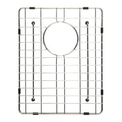 Lavello Protection Grids by Meir - Brushed Nickel - Kitchen Sink Accessories