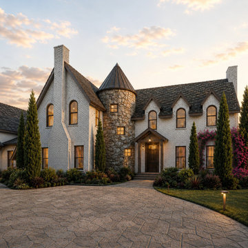 Luxury Custom Home Renovation & Addition | French Country Residence | Lake Mary,