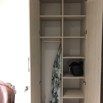 Minimalist storage solution for Master Bedroom