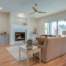 Florida home fireplace