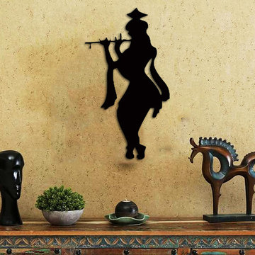 God Krishna wall art