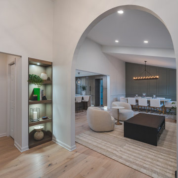 Sleek Elegance: Slim Shaker Cabinet Kitchen Renovation