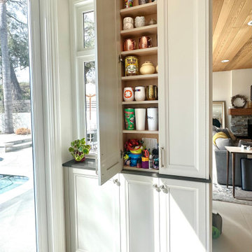 Serene Carmel Valley kitchen, designed for family living