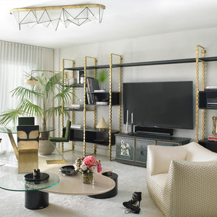 Black And Gold Living Room Ideas & Photos | Houzz