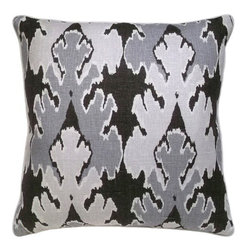 Bengal Bazaar Graphite Pillow - Decorative Pillows
