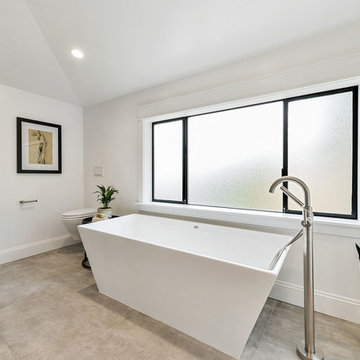 Stone & Concrete Bathroom