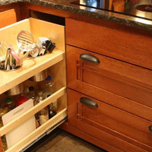 Organizer for cooking utensils