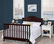 Dream On Me Kaylin 5 in 1 Convertible Crib, Chocolate