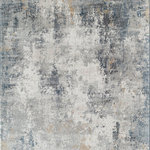 Rugs America - Rugs America Milford MD25A Transitional Vintage Stonework Gray Area Rug 8'x10' - Ornamental tapestries meet contemporary textures in this transitional area rug, highlighting a beautifully nuanced balance between modern chic and old-world class. The eye-catching contrast between white and the hues of gray make this statement floor piece the center of attention of any room. While its lavishly flamboyant pattern is subdued with a sophisticated color palette, we love pairing our Stonework Gray area rug with ashy woods for a grounding, earthy vibe or coupling with mirrored furnishings for a more glamorous look. Features