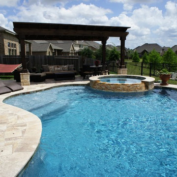 Travertine Beauty in Katy