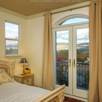 New Doors and Windows in Lovely Bedroom - Renewal by Andersen San Francisco Bay 