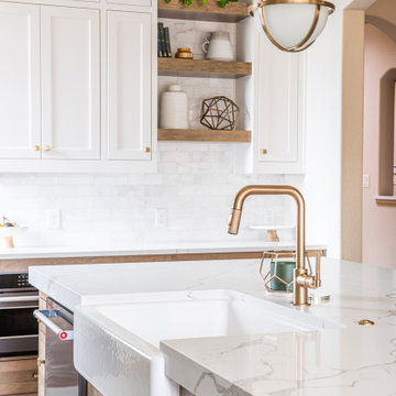 Modern Farmhouse Kitchen, Master Bath Remodel | Prosper, TX