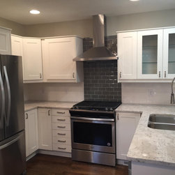 Kitchen Backsplash Tile Install - Wall And Floor Tile