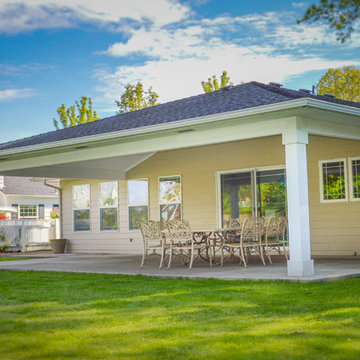Large Hipped Patio Cover in Albany