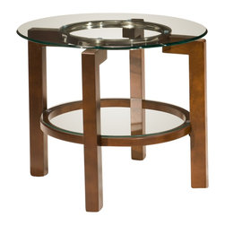 Alex Glass End Table - Side Tables And End Tables