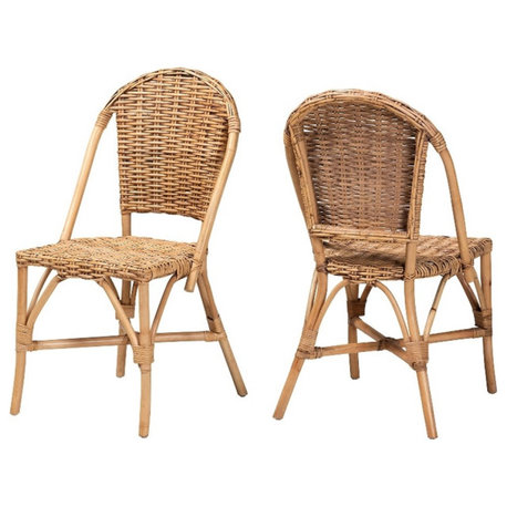 The 15 Best Wicker / Rattan Dining Room Chairs | Houzz