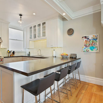 Arts & Crafts Flat Remodel - Kitchen (Cole Valley)