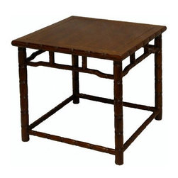 Bamboo Ring Side Table - Side Tables And End Tables
