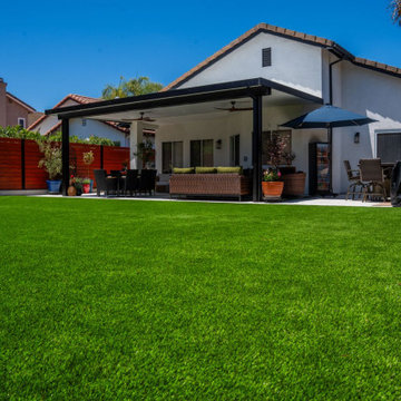 Backyard in Vista