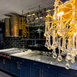 Timeless Luxury: Bringing a European-Inspired Kitchen to Life - Chandeliers