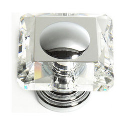 Leaded Crystal Knobs - Cabinet And Drawer Knobs