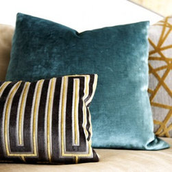 Custom Turquoise Pillow | Pulp Home - Decorative Pillows