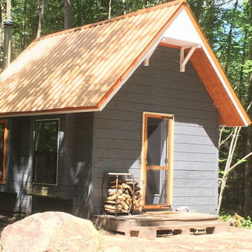 Off grid cabin in northern Wisconsin