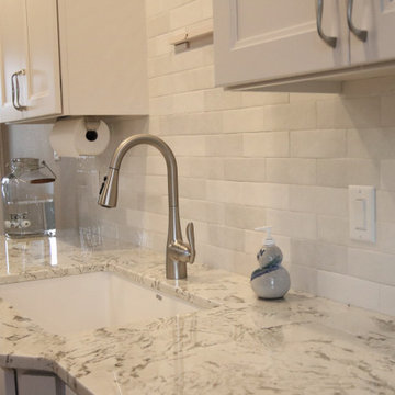 Kitchen Subway Tile Backsplash Project