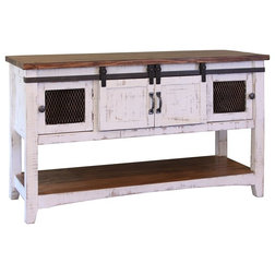 Farmhouse Console Tables by Crafters and Weavers