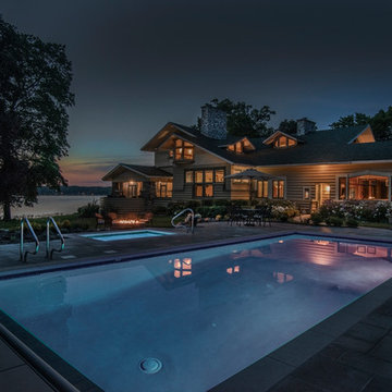 Lake Delavan, WI Swimming Pool and Hot Tub