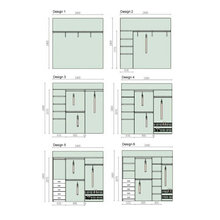 2nd floor master closet/dressing room