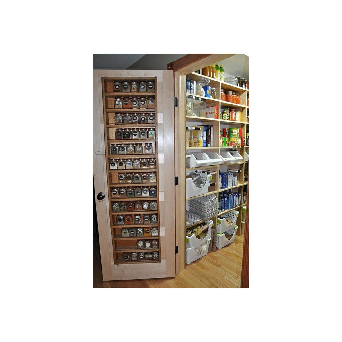 Small Pantry space organized