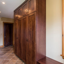 Front hallway closet / mudroom