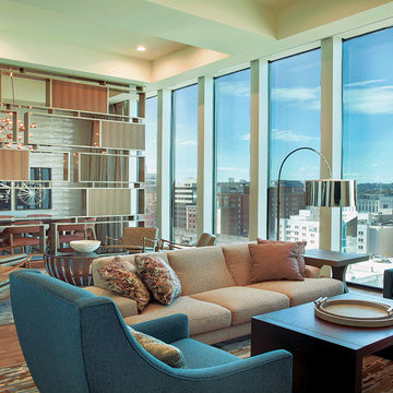 New Hotel Westin Chattanooga, TN. Furniture & Art Installations (Lobby/rooms)
